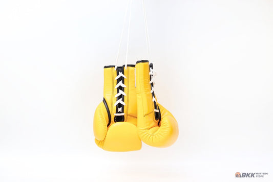 Windy [BGL] Lace Up Boxing Gloves Yellow