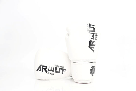 ARWUT [BG5] ''THE ASCENT'' MUAY THAI BOXING GLOVES WHITE