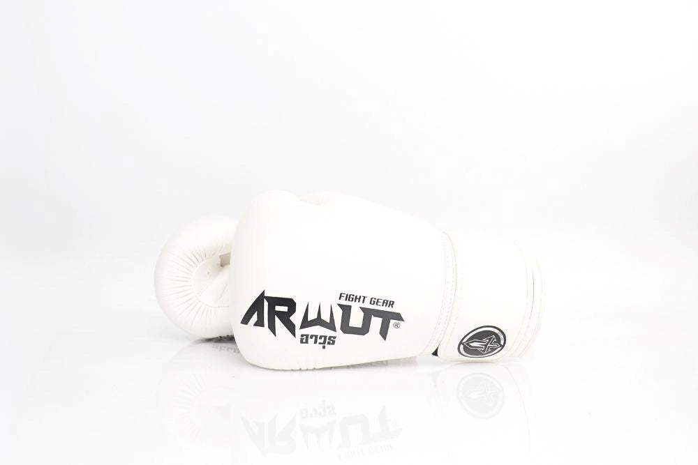 ARWUT [BG5] ''THE ASCENT'' MUAY THAI BOXING GLOVES WHITE