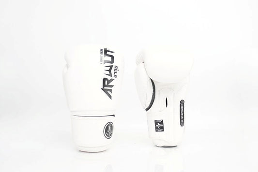 ARWUT [BG5] ''THE ASCENT'' MUAY THAI BOXING GLOVES WHITE