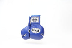 Windy [BGL] Lace Up Boxing Gloves Blue/White
