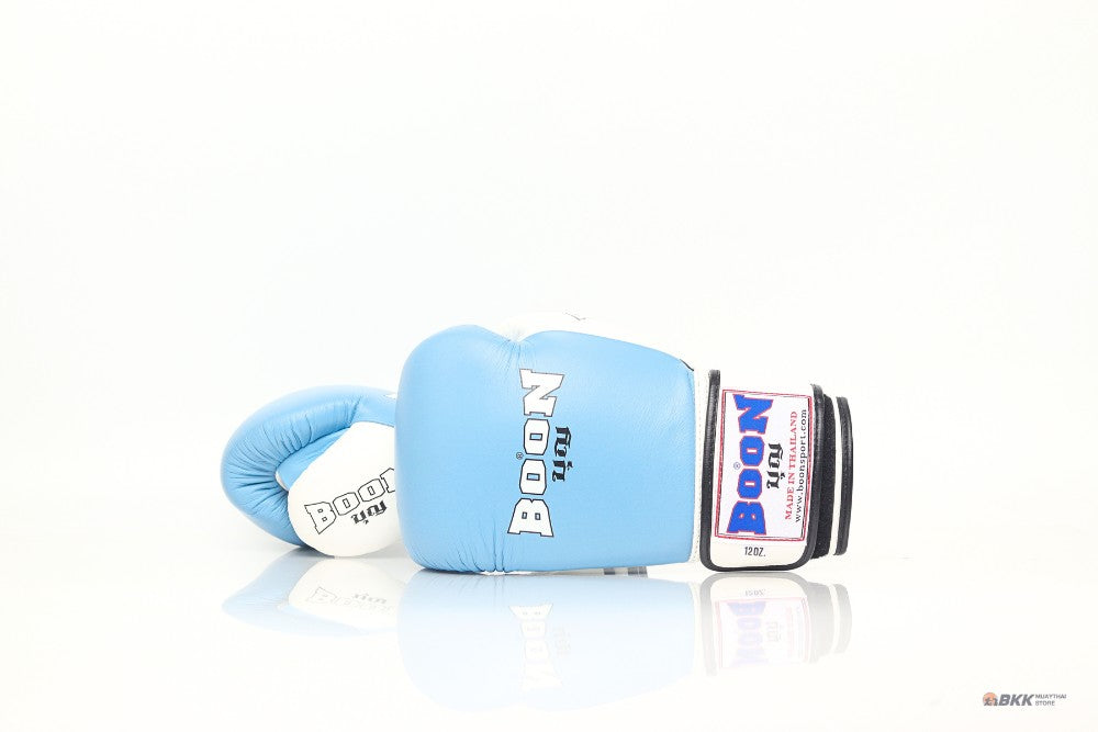 Boon [BGCLB] Compact Velcro Gloves Light Blue/White