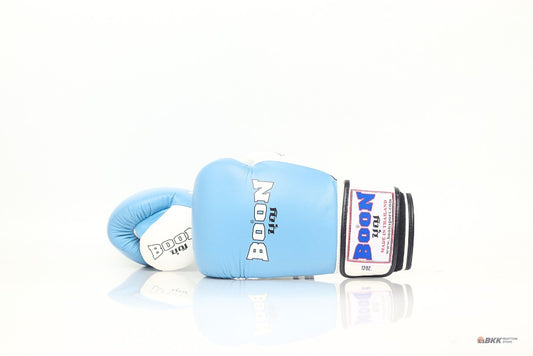 Boon [BGCLB] Compact Velcro Gloves Light Blue/White