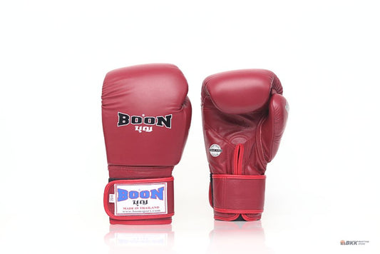 Boon [BGCBR] Compact Velcro Gloves Burgandy