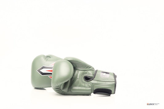 ARWUT [BG1] Muay Thai Boxing Gloves "Olive"