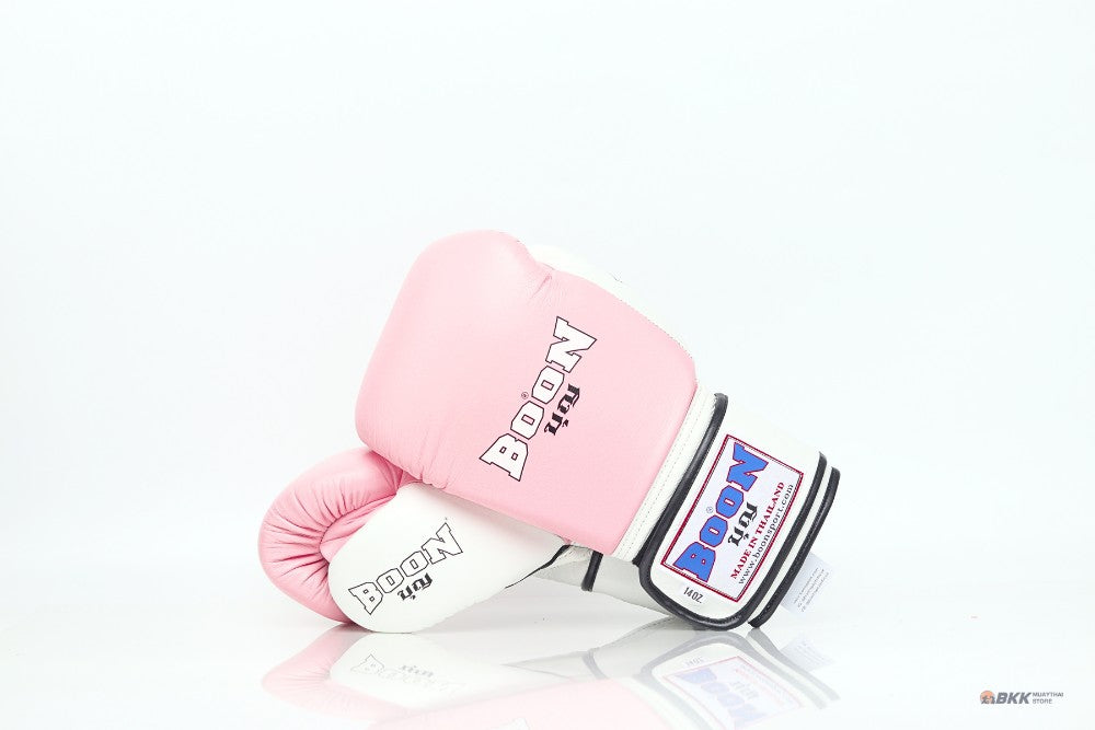 Boon [BGCLP] Compact Velcro Gloves Pink/White