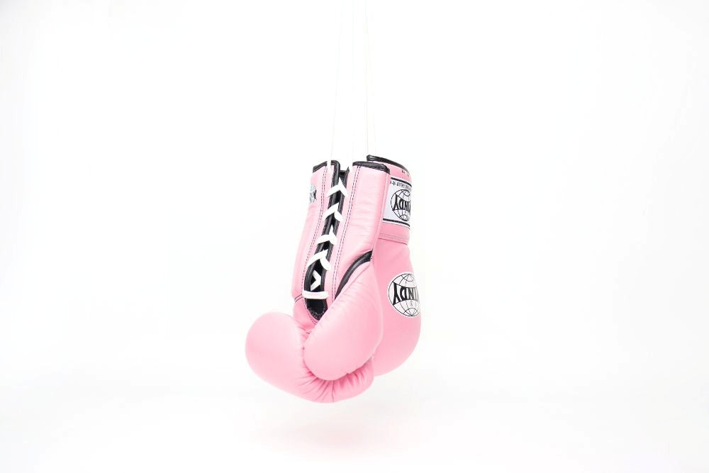 Windy [BGL] Lace Up Boxing Gloves Pink