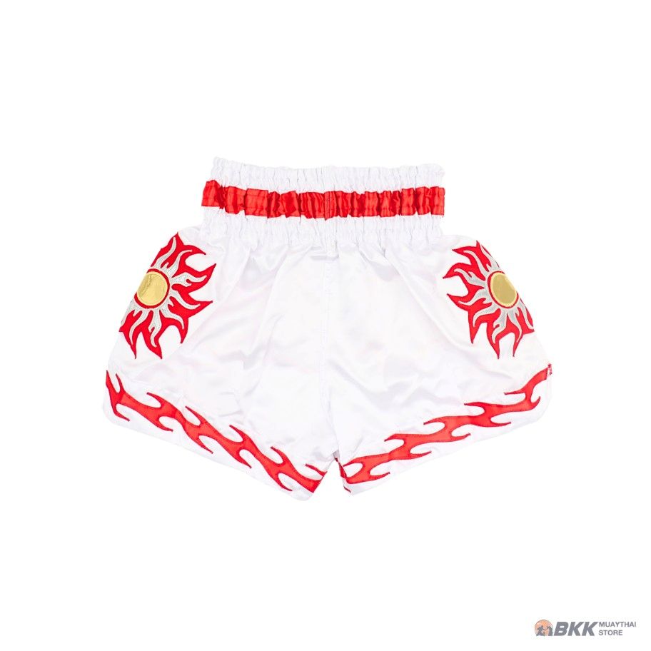 Boon [MT27] ''White SUN'' Muay Thai Shorts