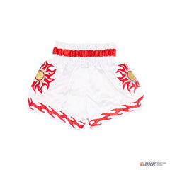 Boon [MT27] ''White SUN'' Muay Thai Shorts