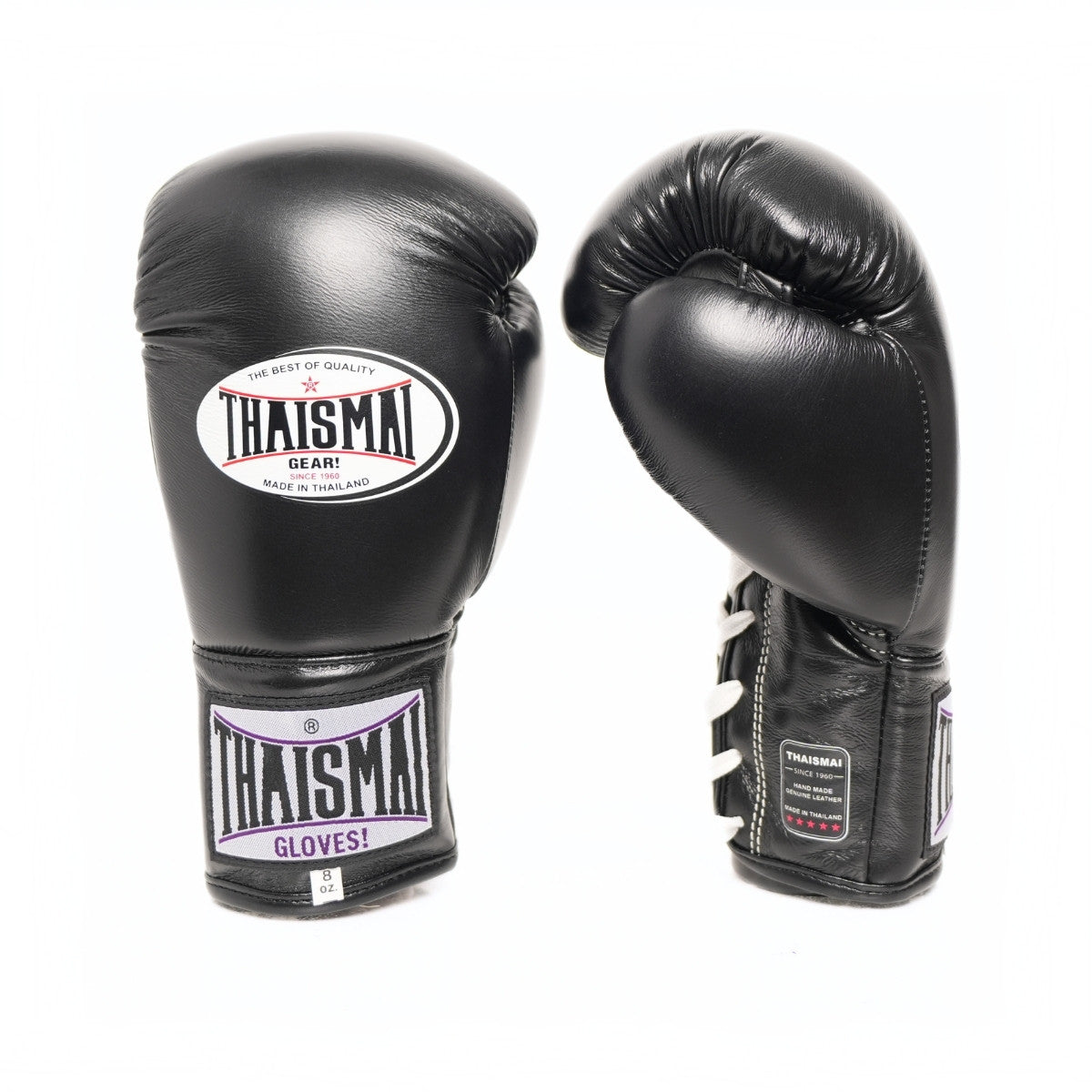 ThaiSmai [BG121] Lace Up Gloves Black