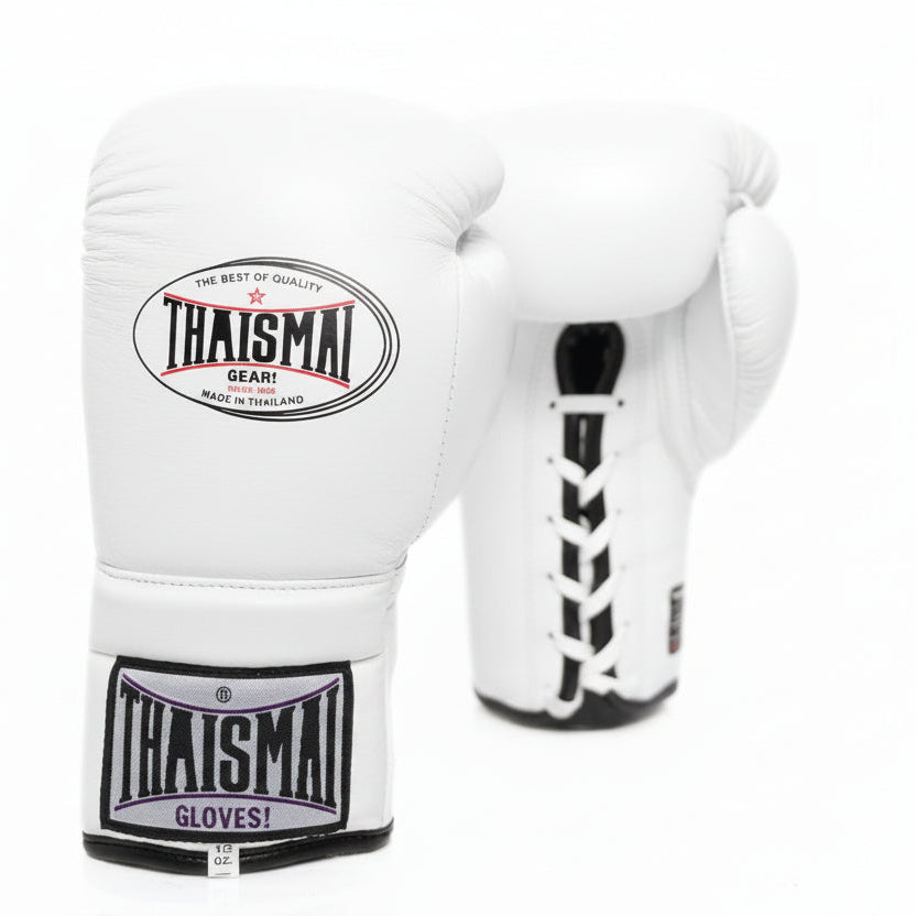 ThaiSmai [BG121] Lace Up Gloves White