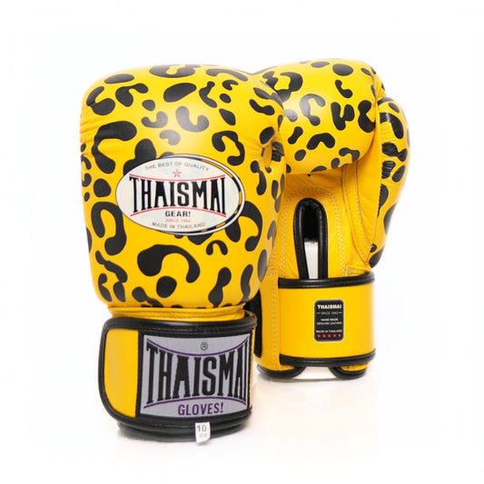 ThaiSmai [FBG124-Leopard] Muay Thai Boxing Gloves