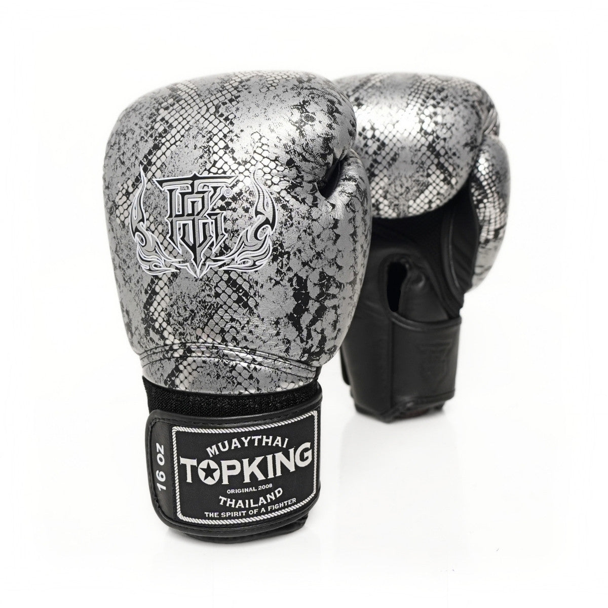 Top King TKBGSS-02 Super Snake Python Pattern Boxing Gloves