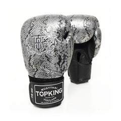Top King TKBGSS-02 Super Snake Python Pattern Boxing Gloves