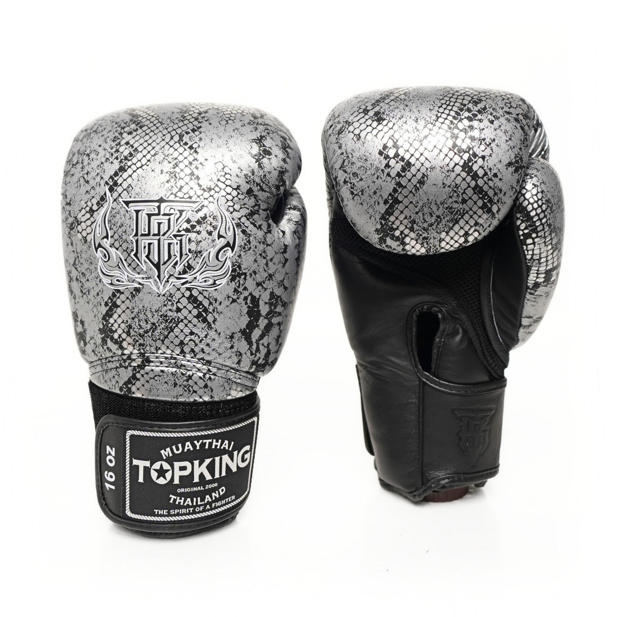 Top King TKBGSS-02 Super Snake Python Pattern Boxing Gloves
