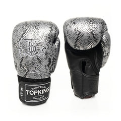 Top King TKBGSS-02 Super Snake Python Pattern Boxing Gloves
