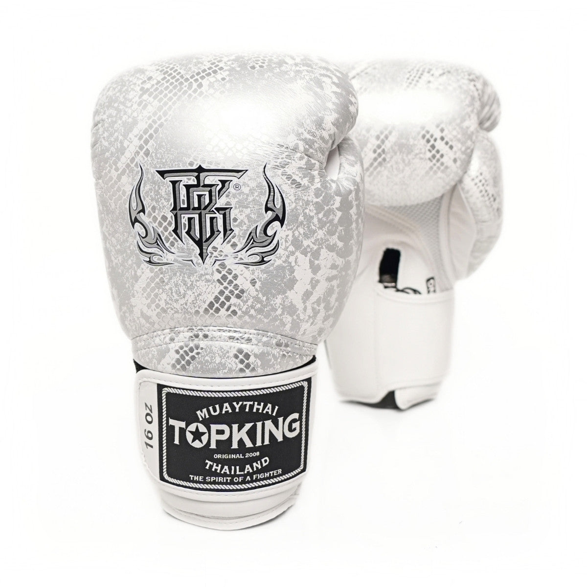 Top King TKBGSS-02 Super Snake Python Pattern Boxing Gloves
