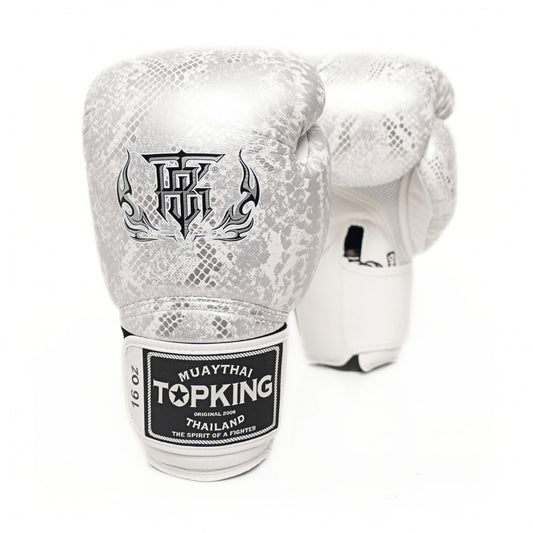 Top King TKBGSS-02 Super Snake Python Pattern Boxing Gloves