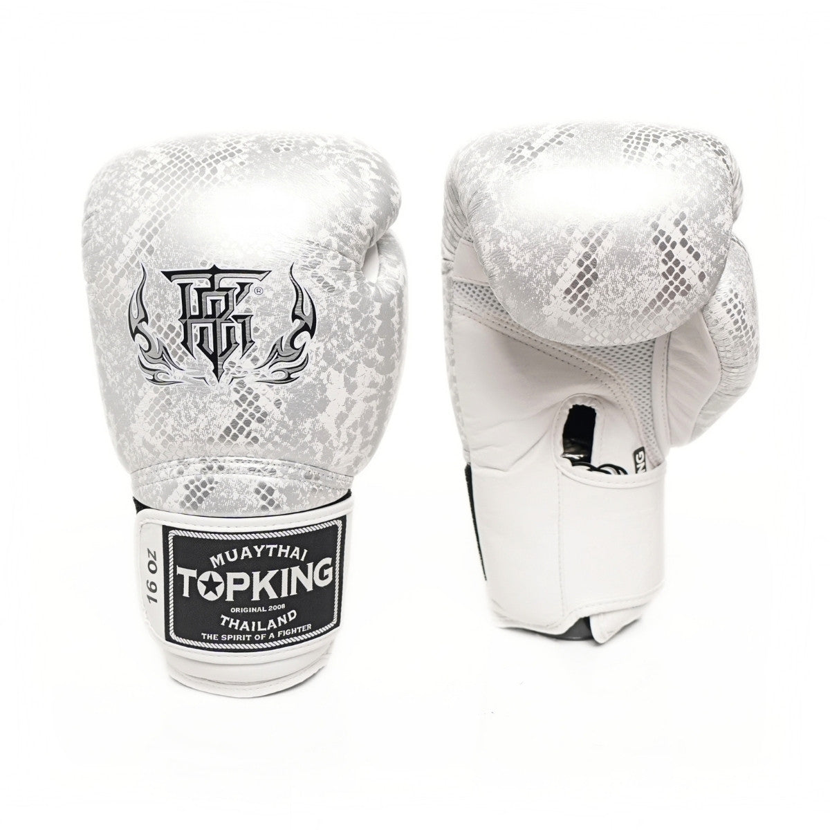Top King TKBGSS-02 Super Snake Python Pattern Boxing Gloves