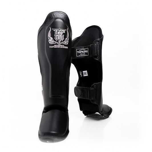 Top King [TKSGP-GL] Shin Guards “Pro” Genuine Leather