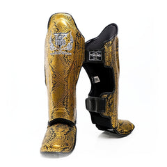 Top King TKSGSS-02 Shin Guards Python Snake Pattern