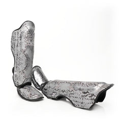 Top King TKSGSS-02 Shin Guards Python Snake Pattern