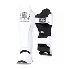 Top King [TKSGP-GL] Shin Guards “Pro” Genuine Leather