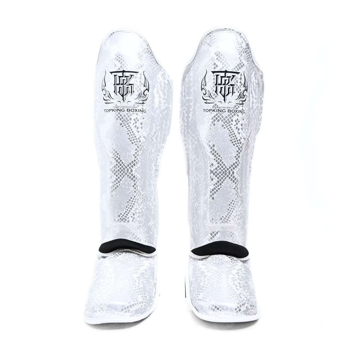 Top King TKSGSS-02 Shin Guards Python Snake Pattern