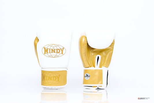 Windy [BGVH] Boxing Gloves White/Gold