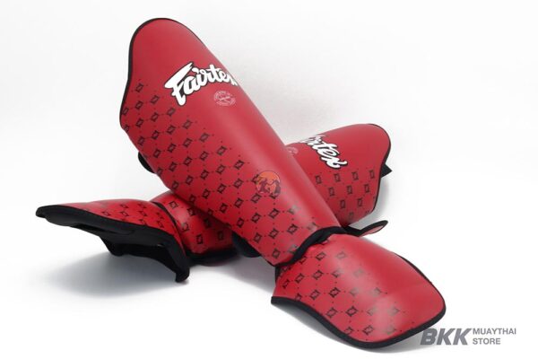 Fairtex [SP5] Competition Shin Guards Red
