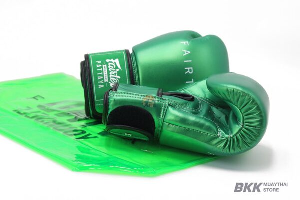 Fairtex [BGV22] Metallic Gloves Green