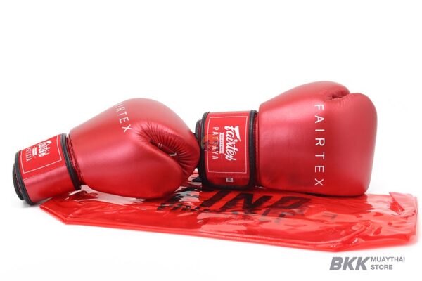 Fairtex [BGV22] Metallic Boxing Gloves Red