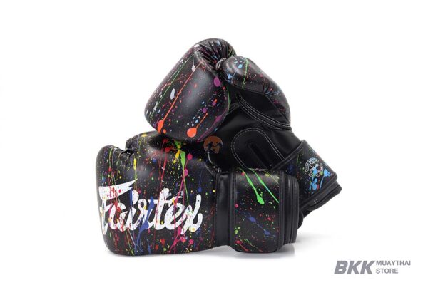 Fairtex [BGV14PT-BK] Black Painter Gloves