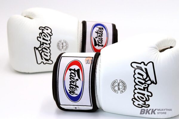 Fairtex [BGV1] MuayThai Boxing Gloves White