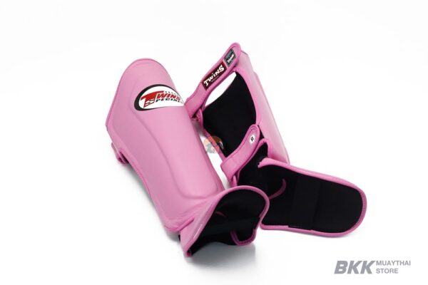 Twins Special [SGL-10] Shin Guards Front Back Pink