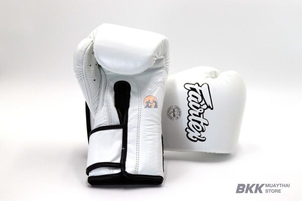 Fairtex [BGV9] Heavy Hitter's - Mexican Style Boxing Gloves White