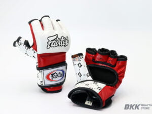 Fairtex [FGV17] Super Sparring White/Red Gloves