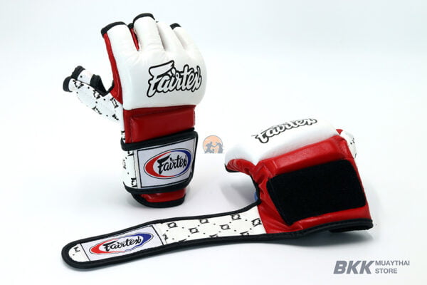 Fairtex [FGV17] Super Sparring MMA Gloves White/Red
