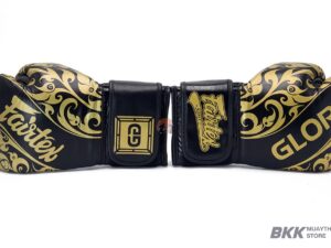 Fairtex [BGVG2] X Glory Competition Gloves Black/Gold