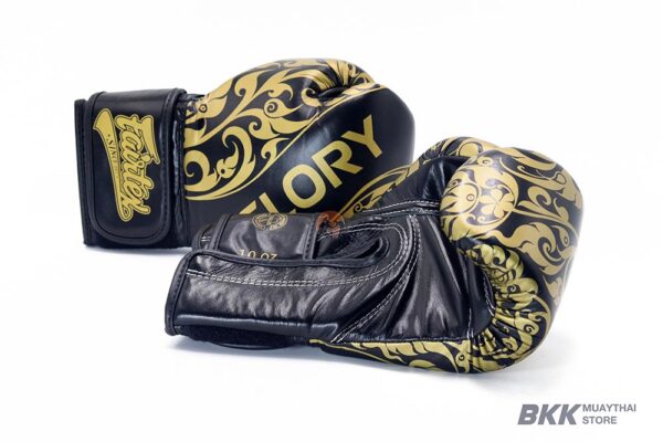 Fairtex [BGVG1] X Glory Competition Gloves Black