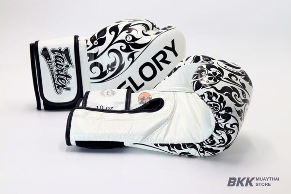 Fairtex [BGVG2] X Glory Limited Edition Gloves White/Black