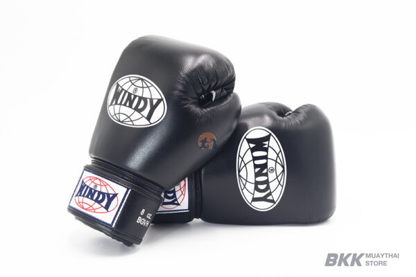 Windy [BGVH] Gloves Muay Thai Black