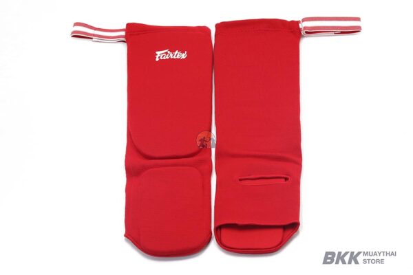 Fairtex Elastic Shin Pads SPE1 Red