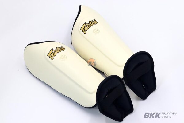 Fairtex [SP8] Shin Pads Ultimate White