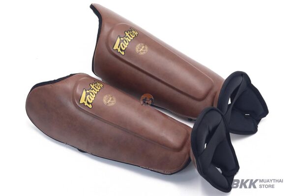 Fairtex [SP8] Ultimate Shin Pads Brown