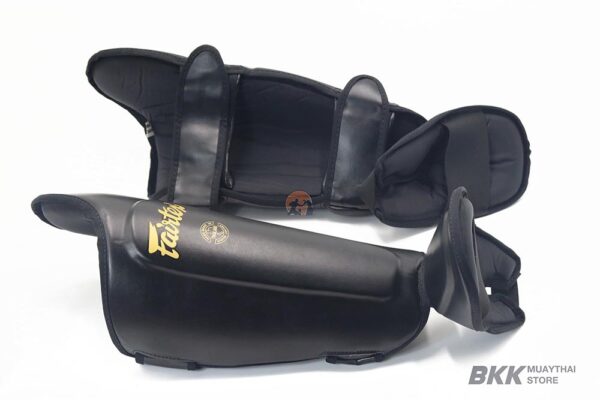 Fairtex [SP8] Shin Pads Ultimate Black