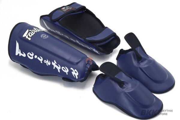 Fairtex [SP7] Detachable In-Step Shin Pads Blue