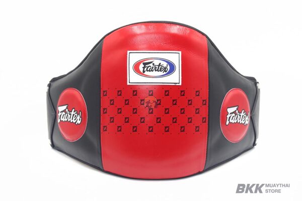 Fairtex [BPV1] Standard Leather Belly Pad Red