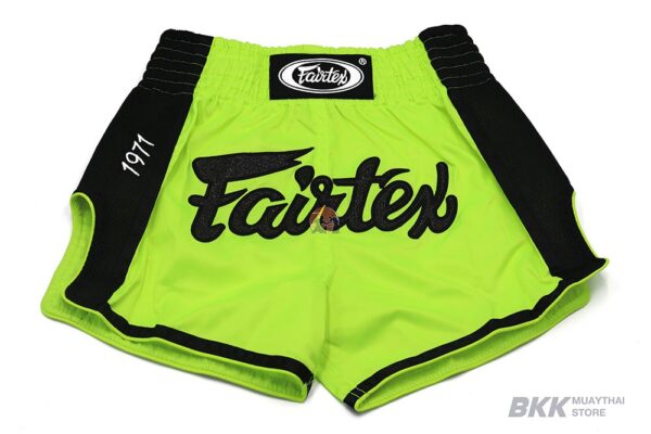 Fairtex Slim Cut Shorts Green