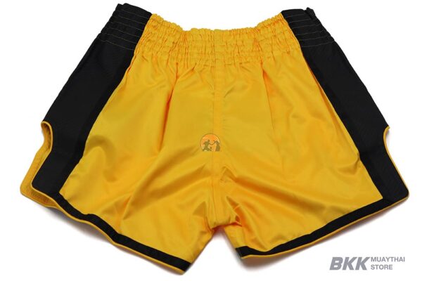 Fairtex [BS1701] Muay Thai Shorts Yellow - Back